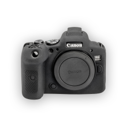 کاور سیلیکونی Canon EOS R6 Mark II (مشکی)