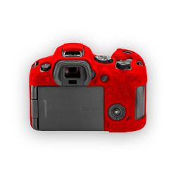 کاور سیلیکونی Canon EOS R6 Mark II (قرمز)