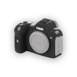 کاور سیلیکونی Canon EOS R6 (مشکی)