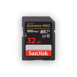 کارت حافظه Sandisk SD 32 GB 100 MB/S (667x) 