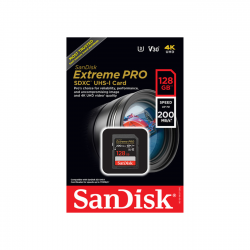 کارت حافظه Sandisk SD 128GB - 200MBs (1330x)