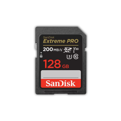 کارت حافظه Sandisk SD 128GB - 200MBs (1330x)