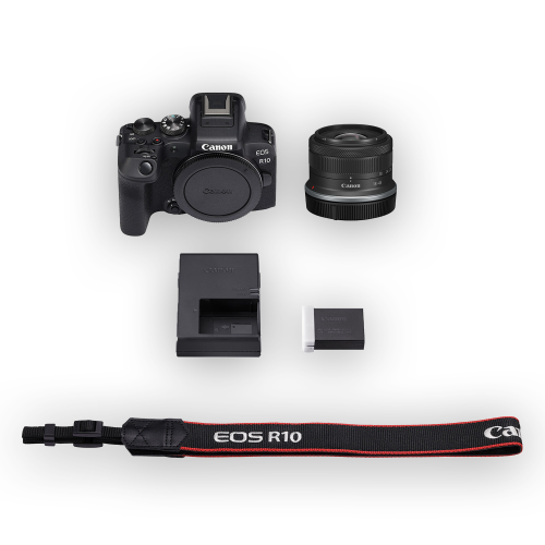 دوربین Canon EOS R10 + 18-45mm F4.5-6.3 IS STM