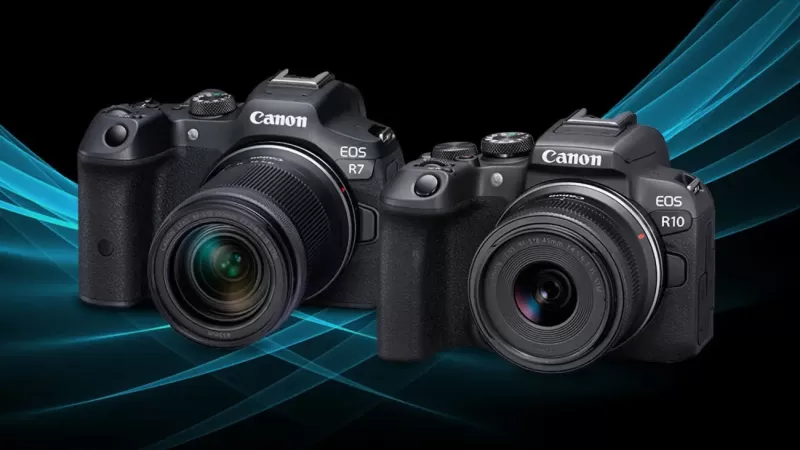 بررسی دوربین های Canon EOS R7 و Canon EOS R10