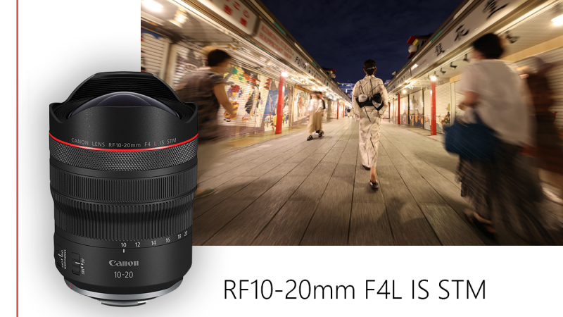 لنز RF 10-20mm F4L IS STM: عریض ترین لنز زوم بدون فیش آی جهان لنز RF 10-20mm F4L IS STM: عریض ترین لنز زوم بدون فیش آی جهان