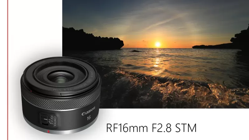 بررسی لنز Canon RF 16mm F2.8 STM بررسی لنز Canon RF 16mm F2.8 STM
