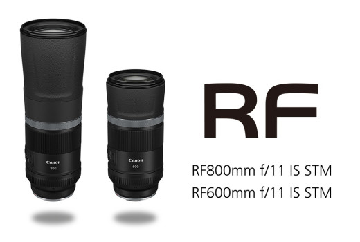 بررسی لنزهای Canon RF600mm f/11 و RF800mm f/11