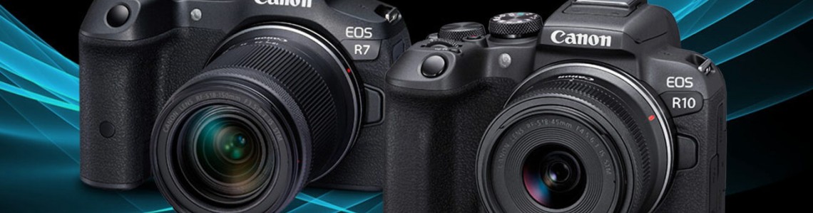 بررسی دوربین های Canon EOS R7 و Canon EOS R10