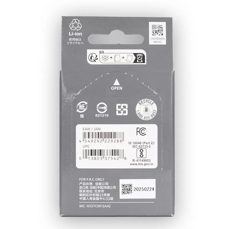 باتری اصلی Canon LP-E6P باتری اصلی Canon LP-E6P