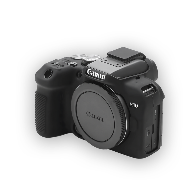 کاور سیلیکونی Canon EOS R10 (مشکی) کاور سیلیکونی Canon EOS R10 (مشکی)