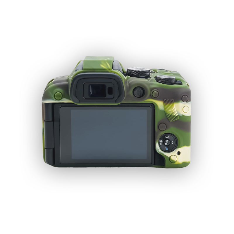کاور سیلیکونی Canon EOS R10 (استتار) کاور سیلیکونی Canon EOS R10 (استتار)