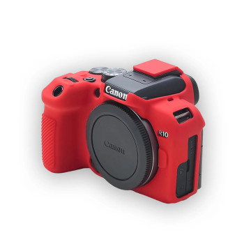 کاور سیلیکونی Canon EOS R10 (قرمز) کاور سیلیکونی Canon EOS R10 (قرمز)