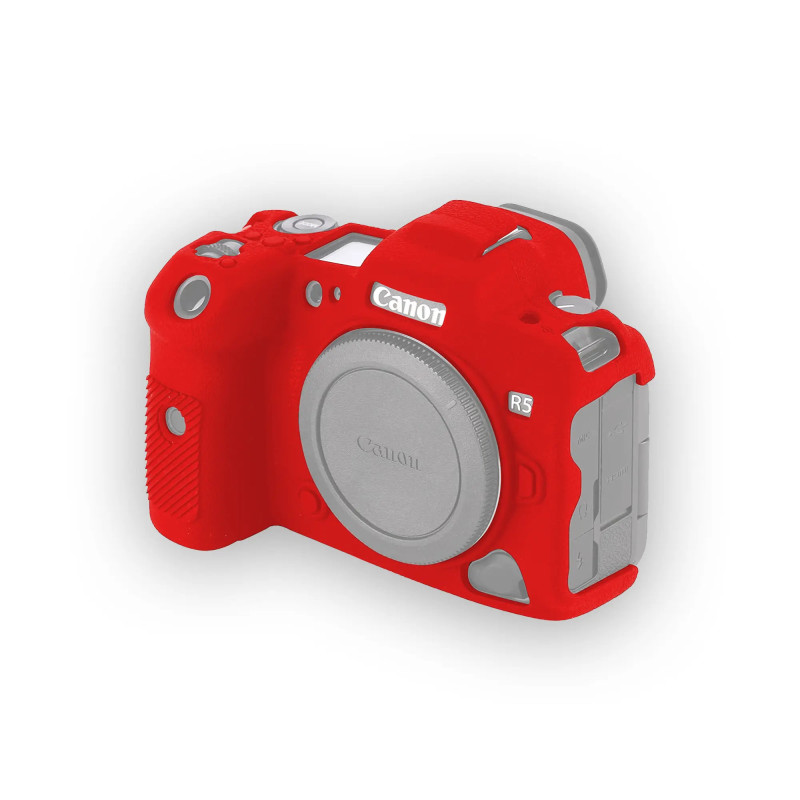 کاور سیلیکونی Canon EOS R5 (قرمز) کاور سیلیکونی Canon EOS R5 (قرمز)