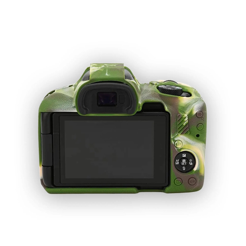 کاور سیلیکونی Canon EOS R50 (استتار) کاور سیلیکونی Canon EOS R50 (استتار)