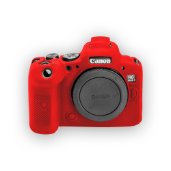 کاور سیلیکونی Canon EOS R6 Mark II (قرمز)