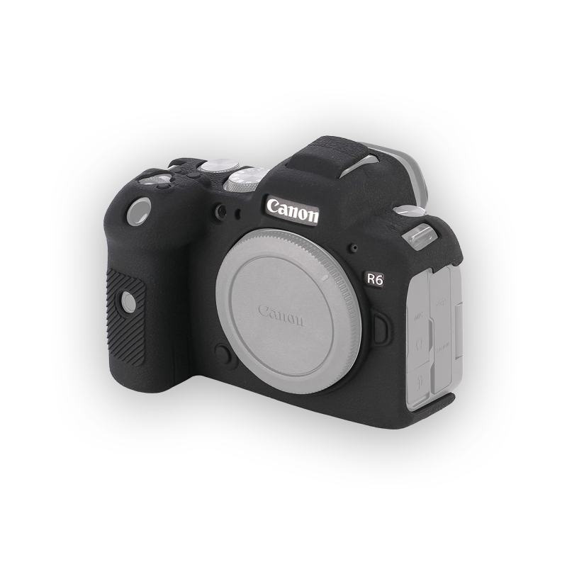 کاور سیلیکونی Canon EOS R6 (مشکی) کاور سیلیکونی Canon EOS R6 (مشکی)