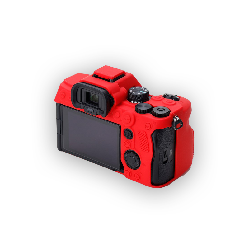 کاور سیلیکونی Sony A7 IV (قرمز) کاور سیلیکونی Sony A7 IV (قرمز)