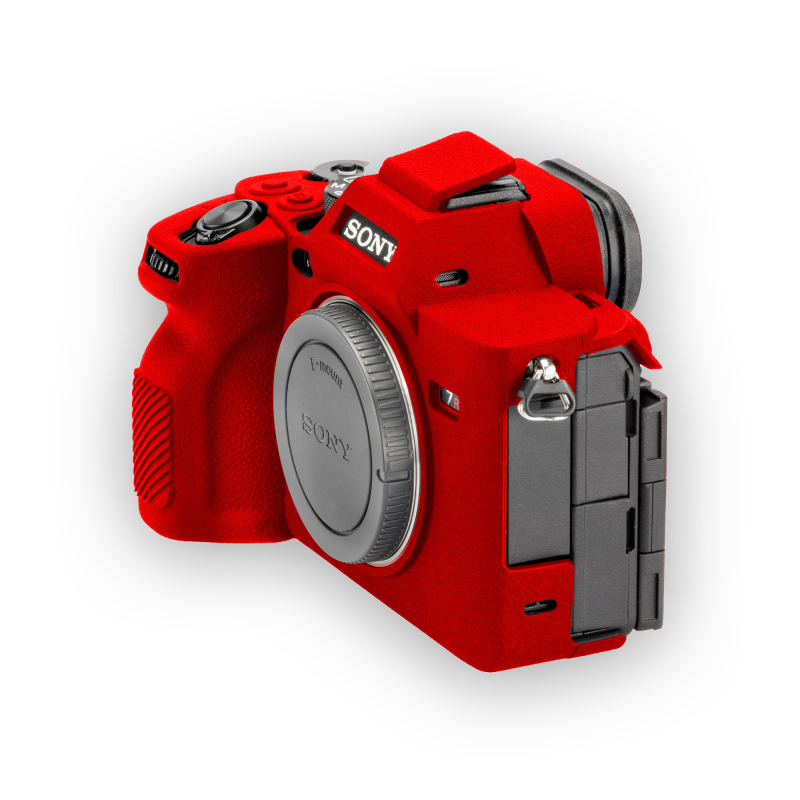 کاور سیلیکونی Sony A7R V (قرمز) کاور سیلیکونی Sony A7R V (قرمز)