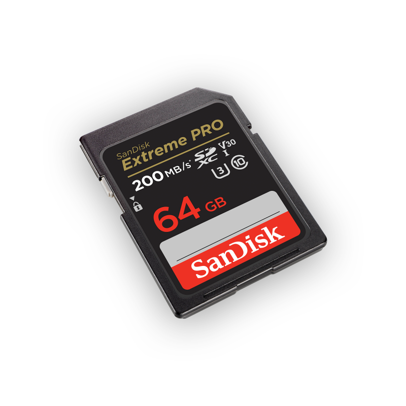 کارت حافظه Sandisk SD 64 GB 200 MB/S (1330x) کارت حافظه Sandisk SD 64 GB 200 MB/S (1330x)