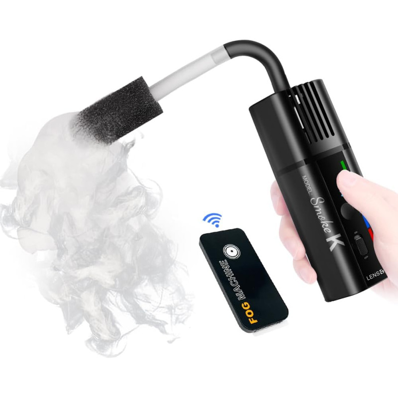 دستگاه مه ساز Lensgo Smoke K Fog Machine دستگاه مه ساز Lensgo Smoke K Fog Machine