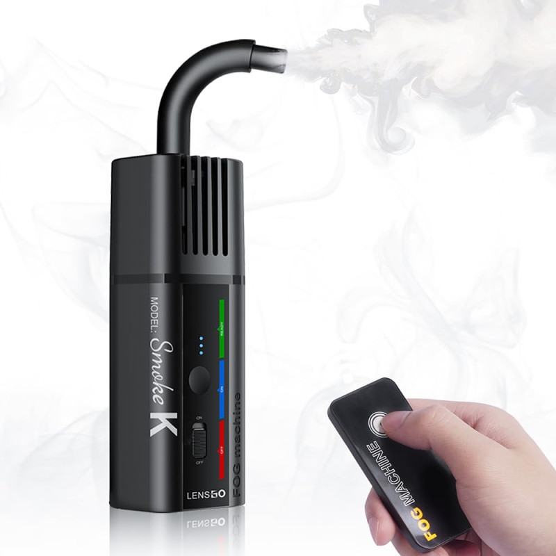 دستگاه مه ساز Lensgo Smoke K Fog Machine دستگاه مه ساز Lensgo Smoke K Fog Machine