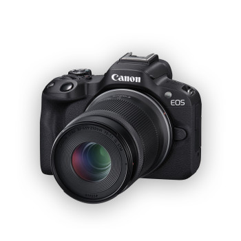 دوربین بدون آینه Canon EOS R50 بهمراه لنزهای 45-18 و 210-55 میلیمتر