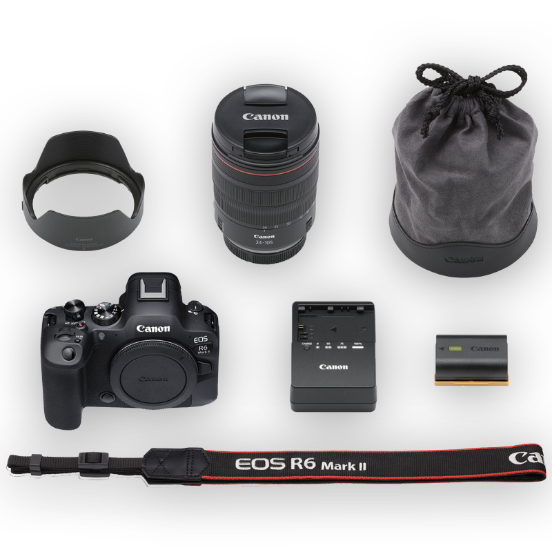 دوربین بدون آینه Canon EOS R6 Mark II + 24-105mm F4L IS USM دوربین بدون آینه Canon EOS R6 Mark II + 24-105mm F4L IS USM