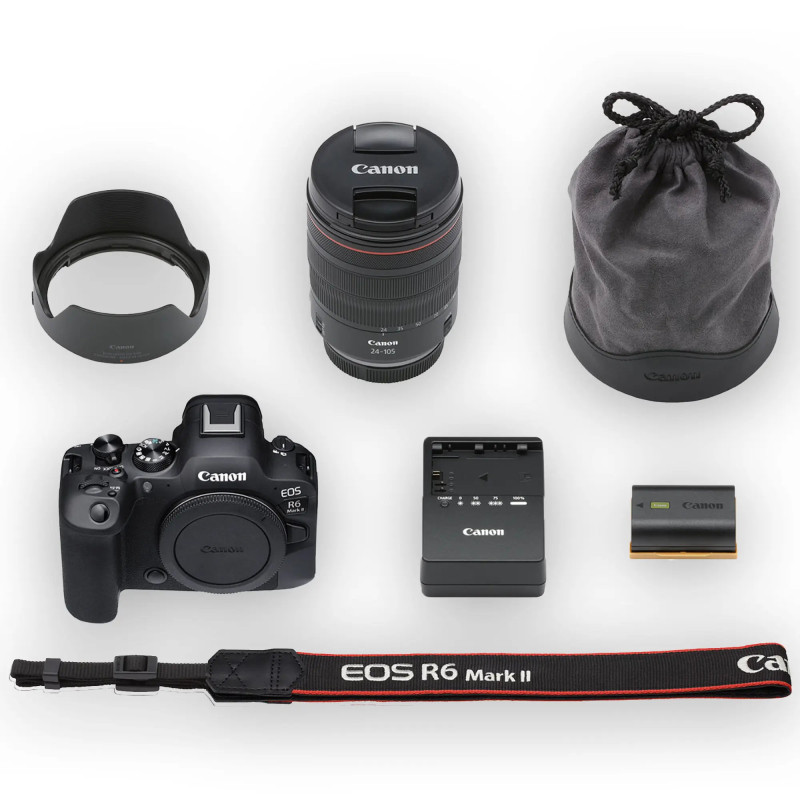 دوربین بدون آینه Canon EOS R6 Mark II + 24-105mm F4L IS USM دوربین بدون آینه Canon EOS R6 Mark II + 24-105mm F4L IS USM