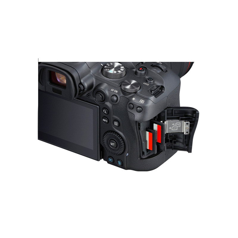 دوربین بدون آینه Canon EOS R6 + RF 24-105mm f/4L IS USM دوربین بدون آینه Canon EOS R6 + RF 24-105mm f/4L IS USM