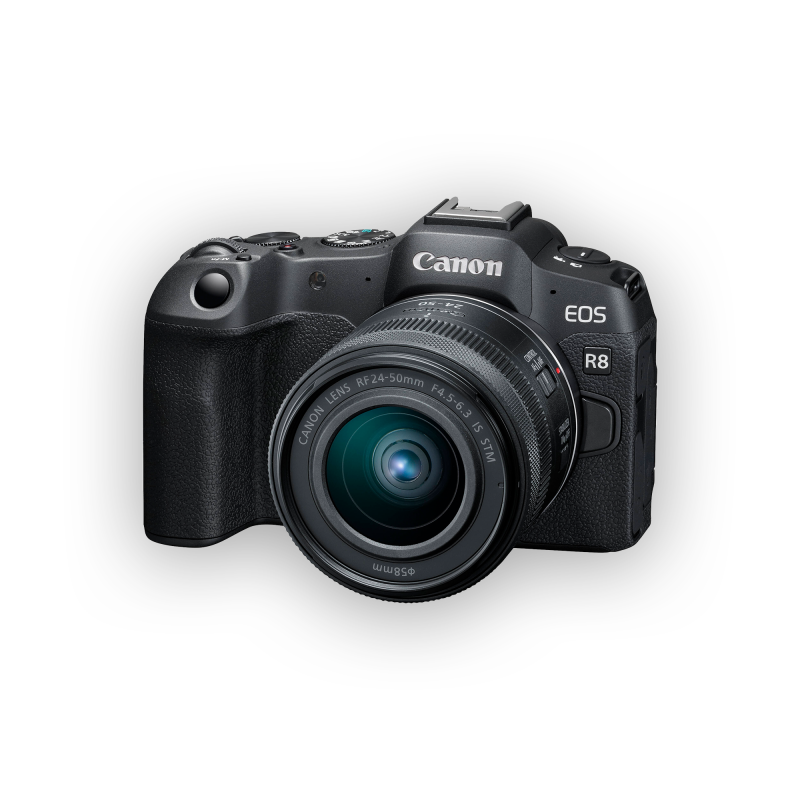 دوربین بدون آینه Canon EOS R8 + 24-50mm دوربین بدون آینه Canon EOS R8 + 24-50mm